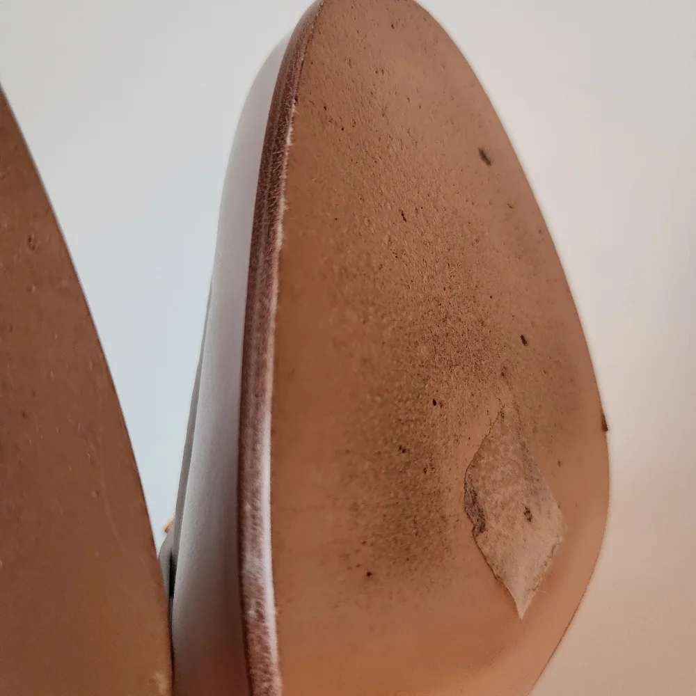 Hermès Dauphine 70 Loafer Blanc Calfskin with Rose Gold-plated Buckle sz 37.5 - Picture 13 of 16
